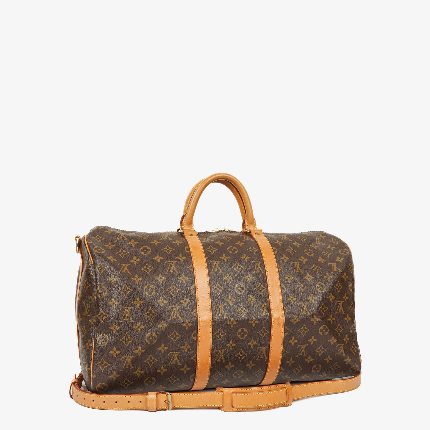 Louis Vuitton Keepall 50 Bandoulière Reisetasche aus Monogram Canvas