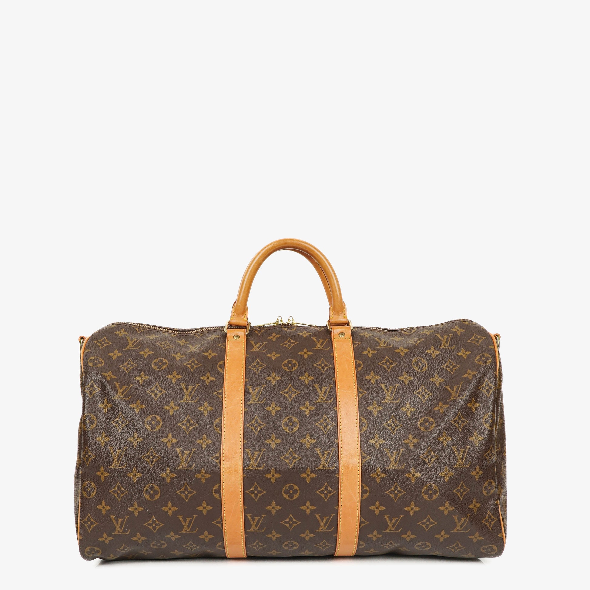 Louis Vuitton Keepall 50 Bandoulière Reisetasche aus Monogram Canvas