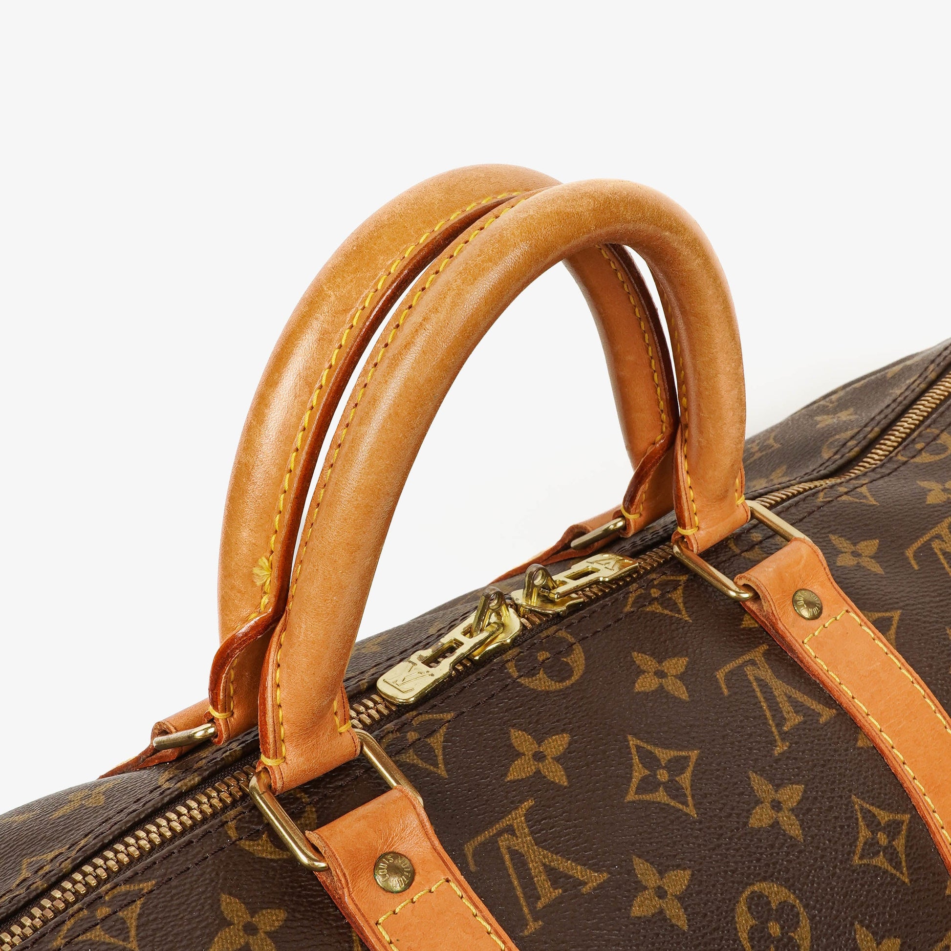 Louis Vuitton Keepall 50 Bandoulière Reisetasche aus Monogram Canvas
