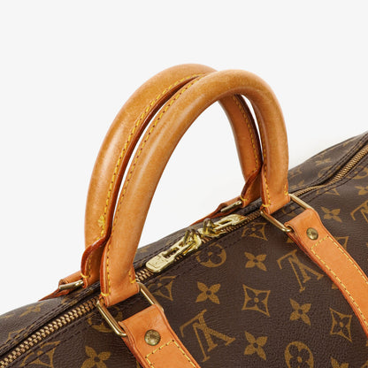 Louis Vuitton Keepall 50 Bandoulière Reisetasche aus Monogram Canvas