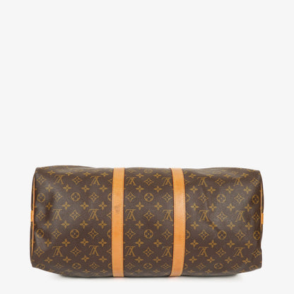 Louis Vuitton Keepall 50 Bandoulière Reisetasche aus Monogram Canvas