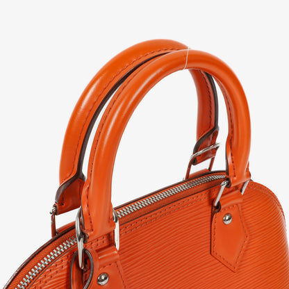 Louis Vuitton Alma BB Handtasche aus Epi Leder in Piment