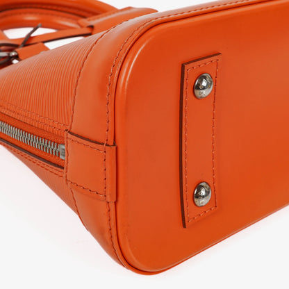 Louis Vuitton Alma BB Handtasche aus Epi Leder in Piment