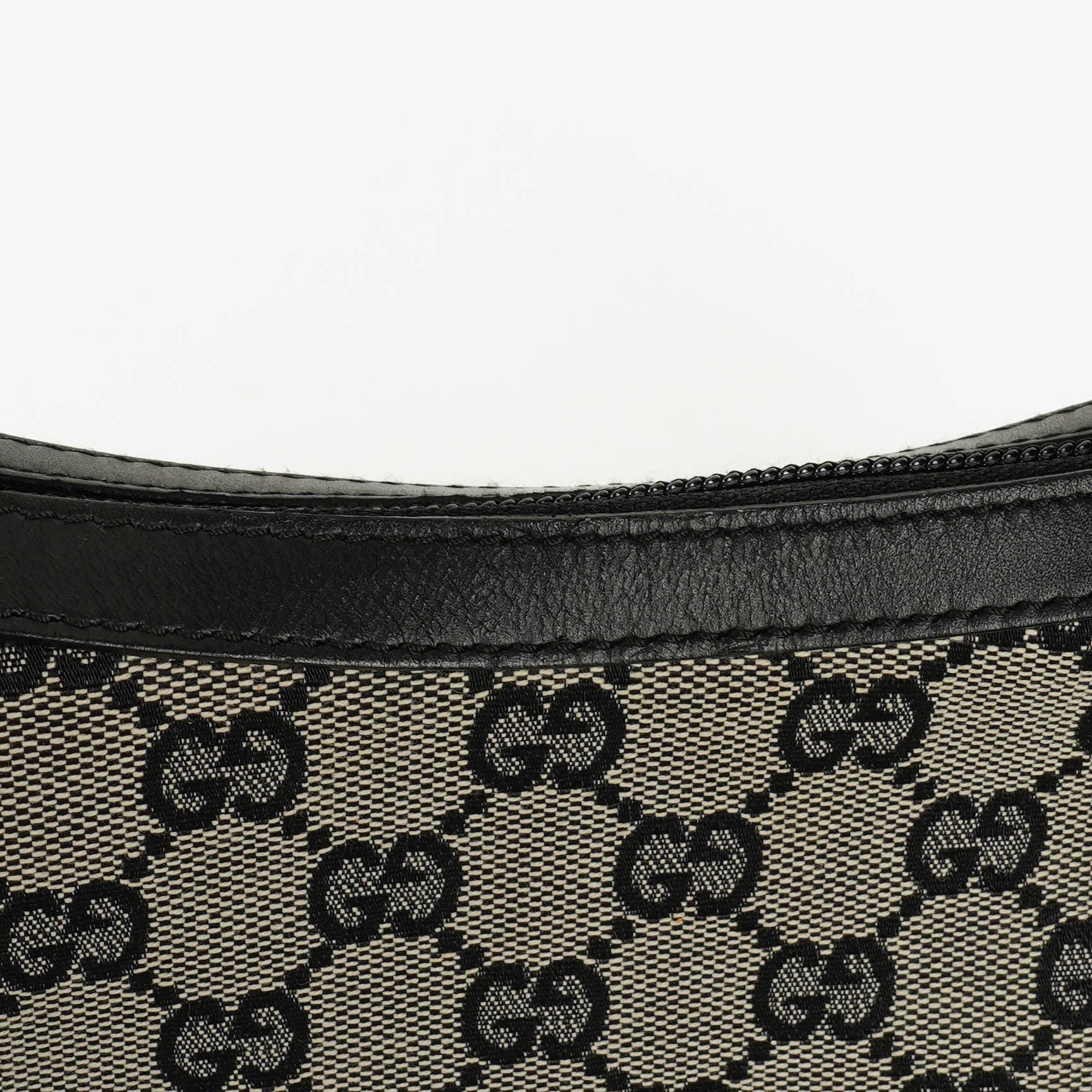 Gucci Monogram Canvas Hobo Bag