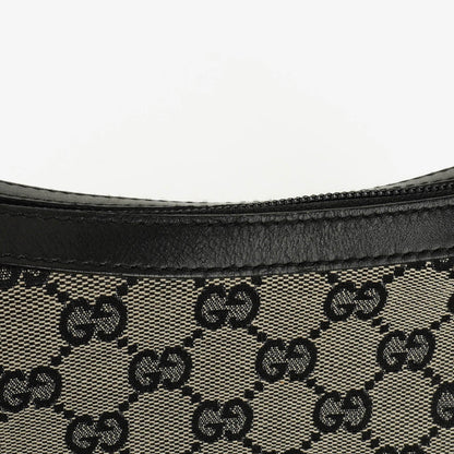 Gucci Monogram Canvas Hobo Bag