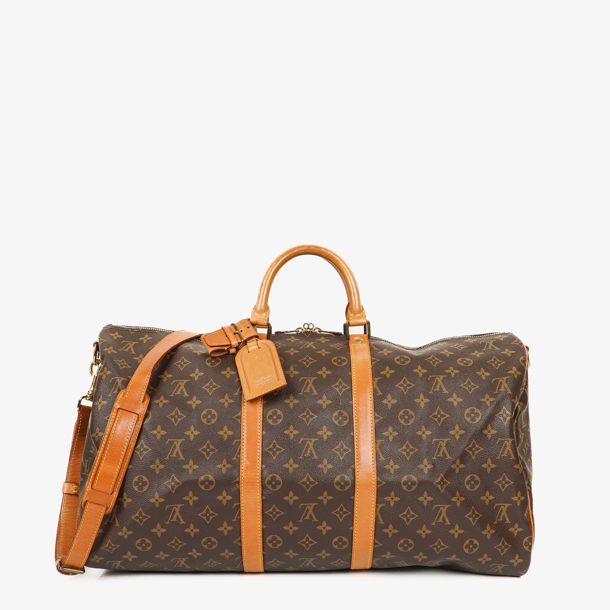 Louis Vuitton Keepall 55 Bandoulière Reisetasche aus Monogram Canvas
