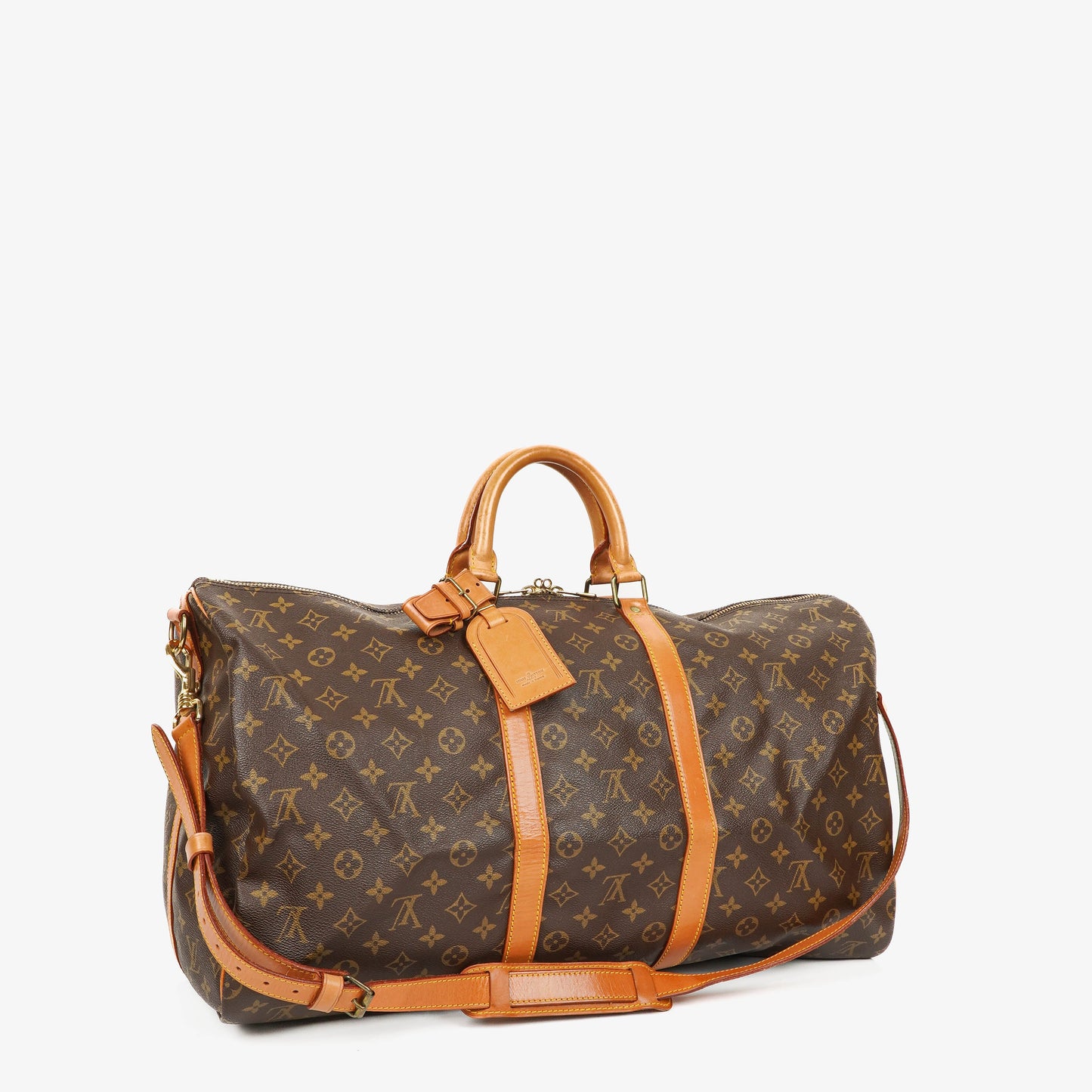 Louis Vuitton Keepall 55 Bandoulière Reisetasche aus Monogram Canvas