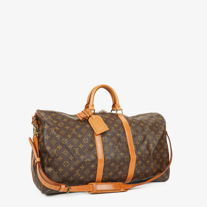 Louis Vuitton Keepall 55 Bandoulière Reisetasche aus Monogram Canvas
