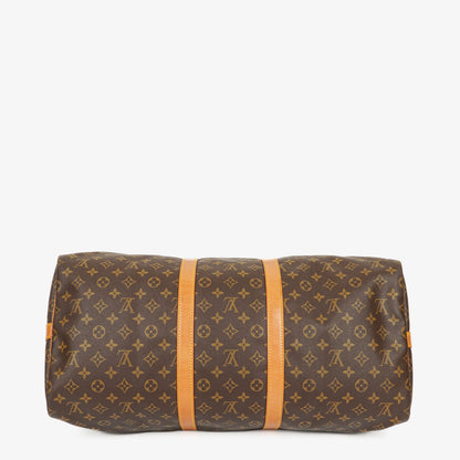 Louis Vuitton Keepall 55 Bandoulière Reisetasche aus Monogram Canvas