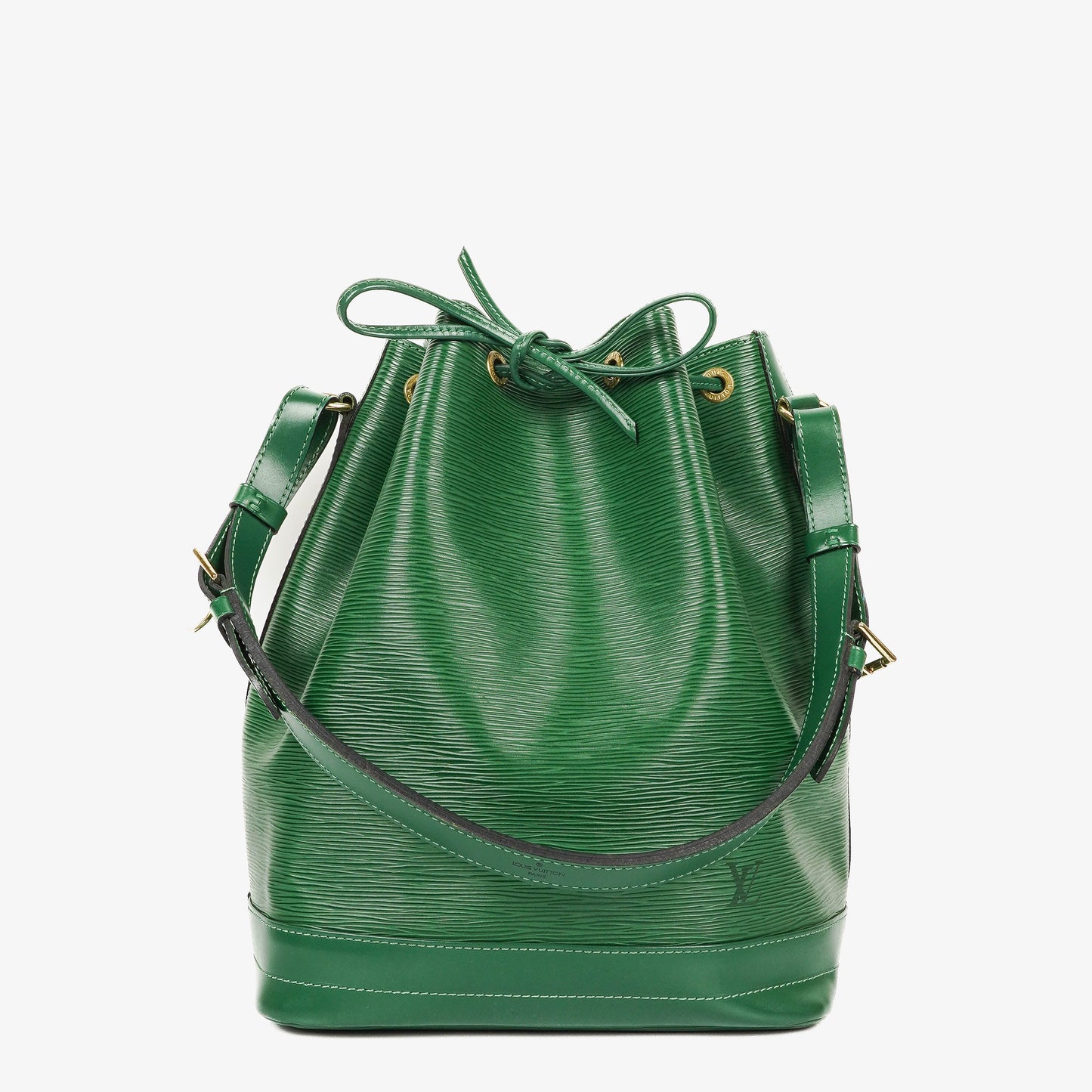 Louis Vuitton Noe Grande GM Schultertasche aus grünem Epi Leder