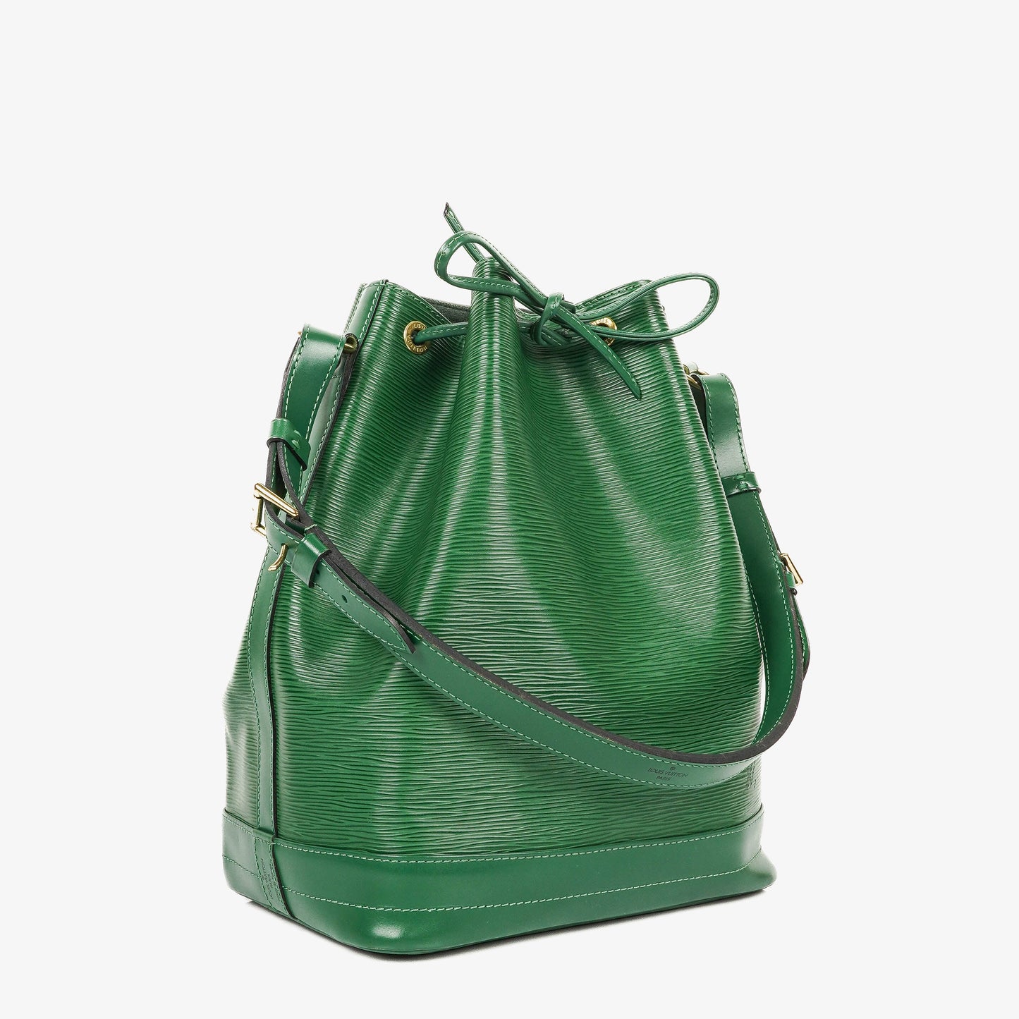 Louis Vuitton Noe Grande GM Schultertasche aus grünem Epi Leder