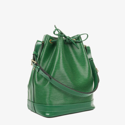 Louis Vuitton Noe Grande GM Schultertasche aus grünem Epi Leder
