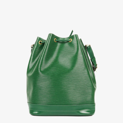 Louis Vuitton Noe Grande GM Schultertasche aus grünem Epi Leder