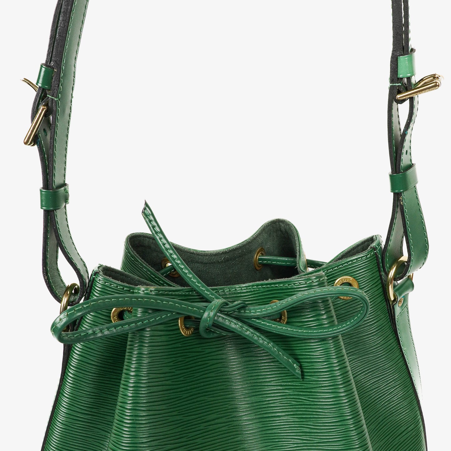 Louis Vuitton Noe Grande GM Schultertasche aus grünem Epi Leder