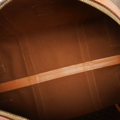 CELINE Vintage Macadam Triomphe Brown Reisetasche
