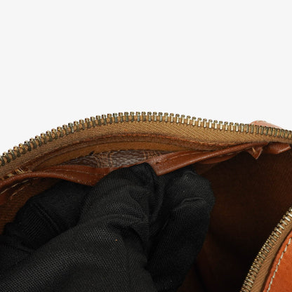 CELINE Vintage Macadam Triomphe Brown Reisetasche