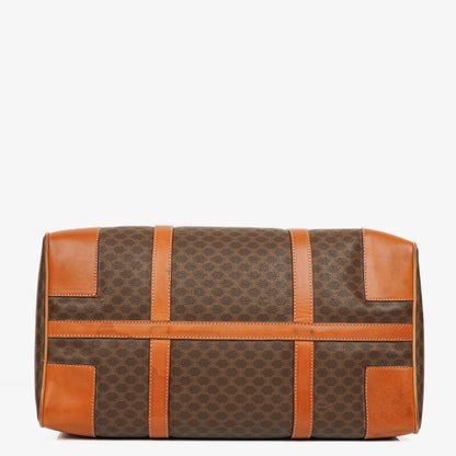 CELINE Vintage Macadam Triomphe Brown Reisetasche