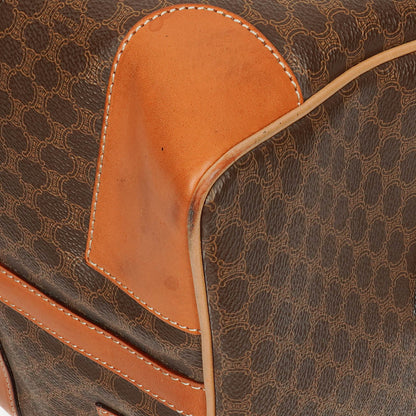 CELINE Vintage Macadam Triomphe Brown Reisetasche