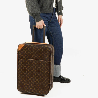 Louis Vuitton Pegase 55 Monogram Canvas Koffer
