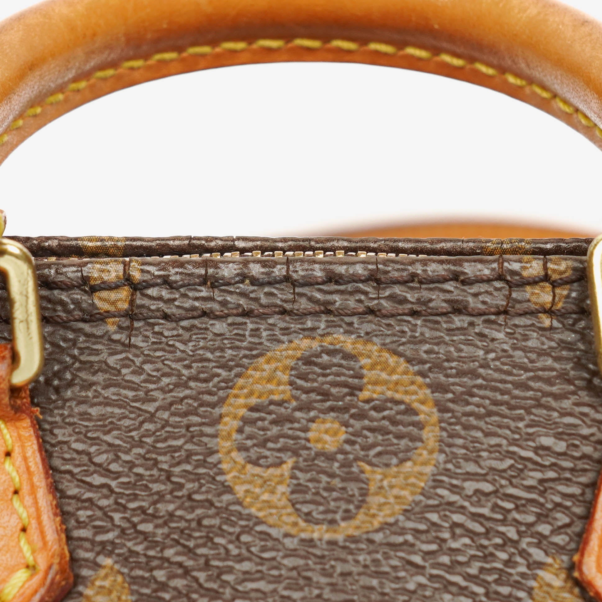 Louis Vuitton Nano Speedy Bandouliere Limited Edition World Tour Monogram Canvas Tasche
