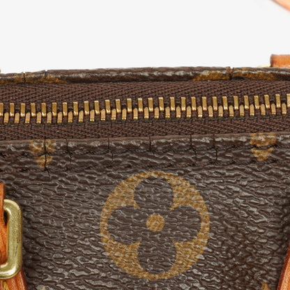 Louis Vuitton Nano Speedy Bandouliere Limited Edition World Tour Monogram Canvas Tasche