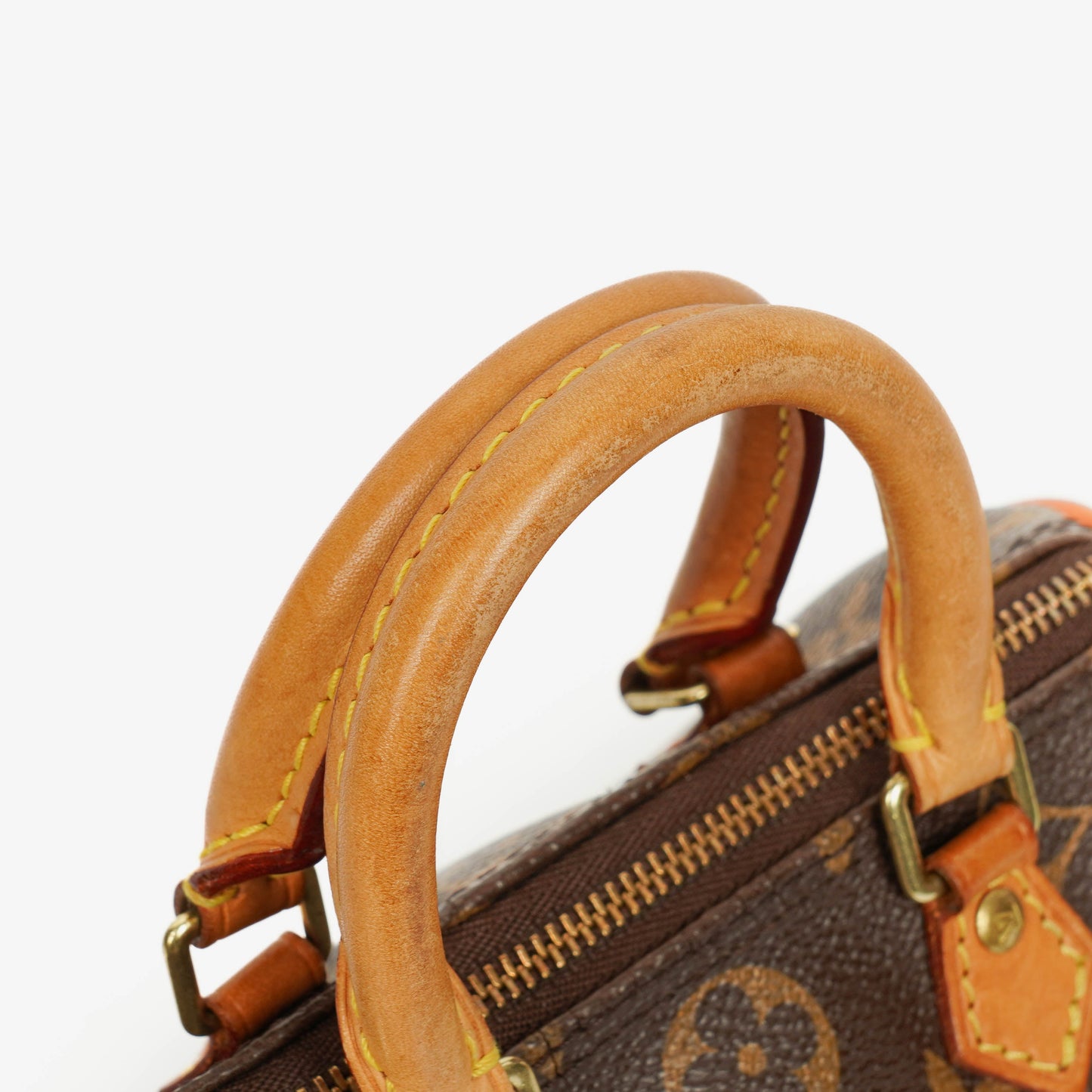 Louis Vuitton Nano Speedy Bandouliere Limited Edition World Tour Monogram Canvas Tasche