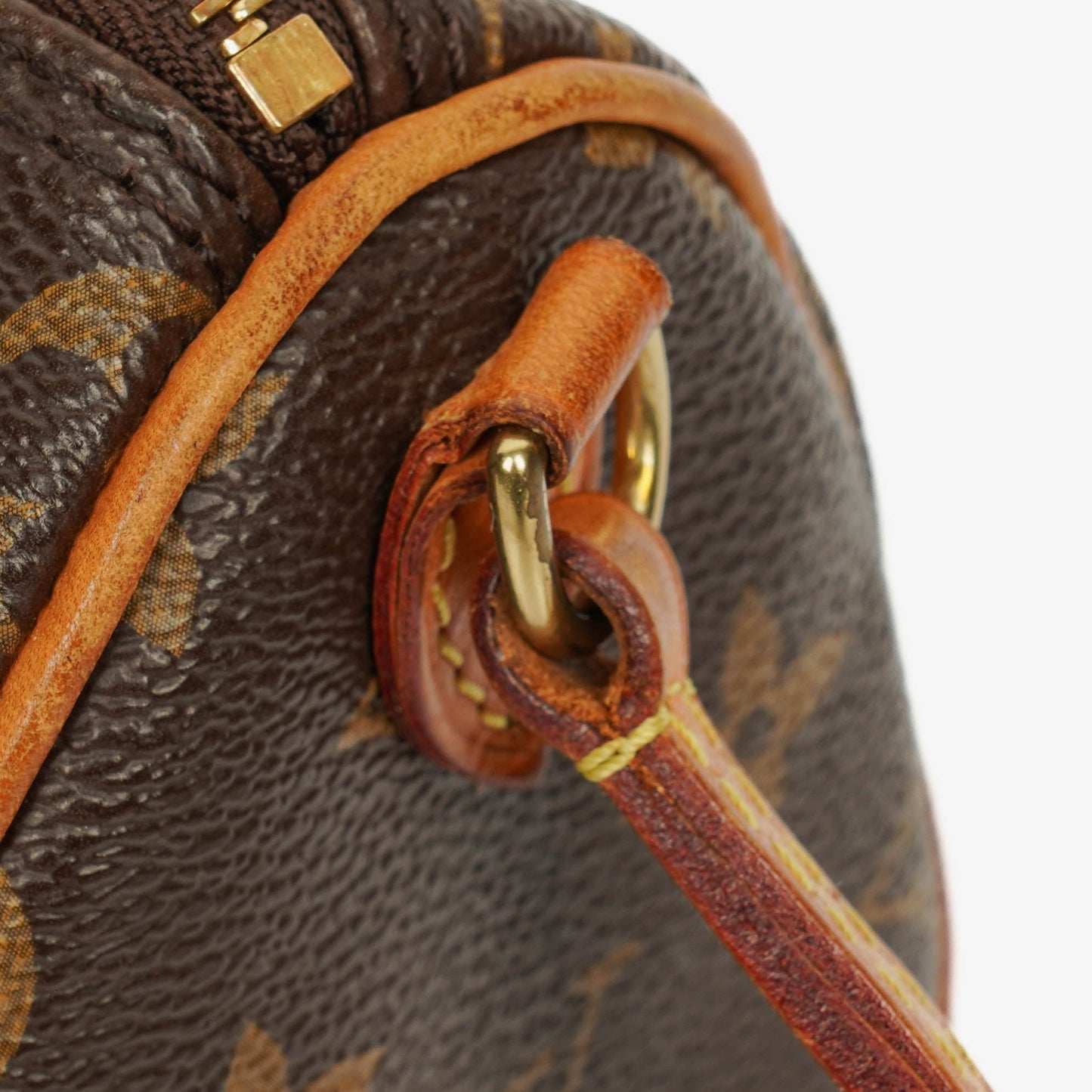 Louis Vuitton Nano Speedy Bandouliere Limited Edition World Tour Monogram Canvas Tasche