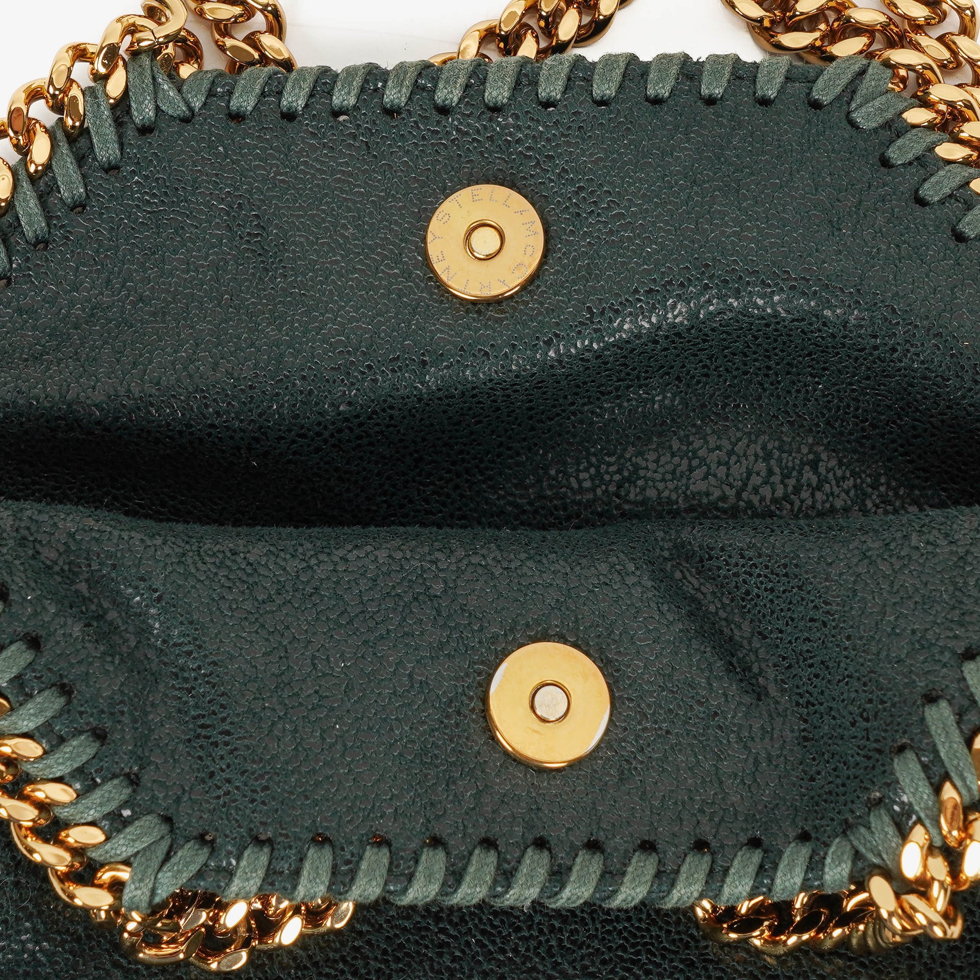 Stella McCartney Falabella Tiny Tote aus veganem Shaggy Deer