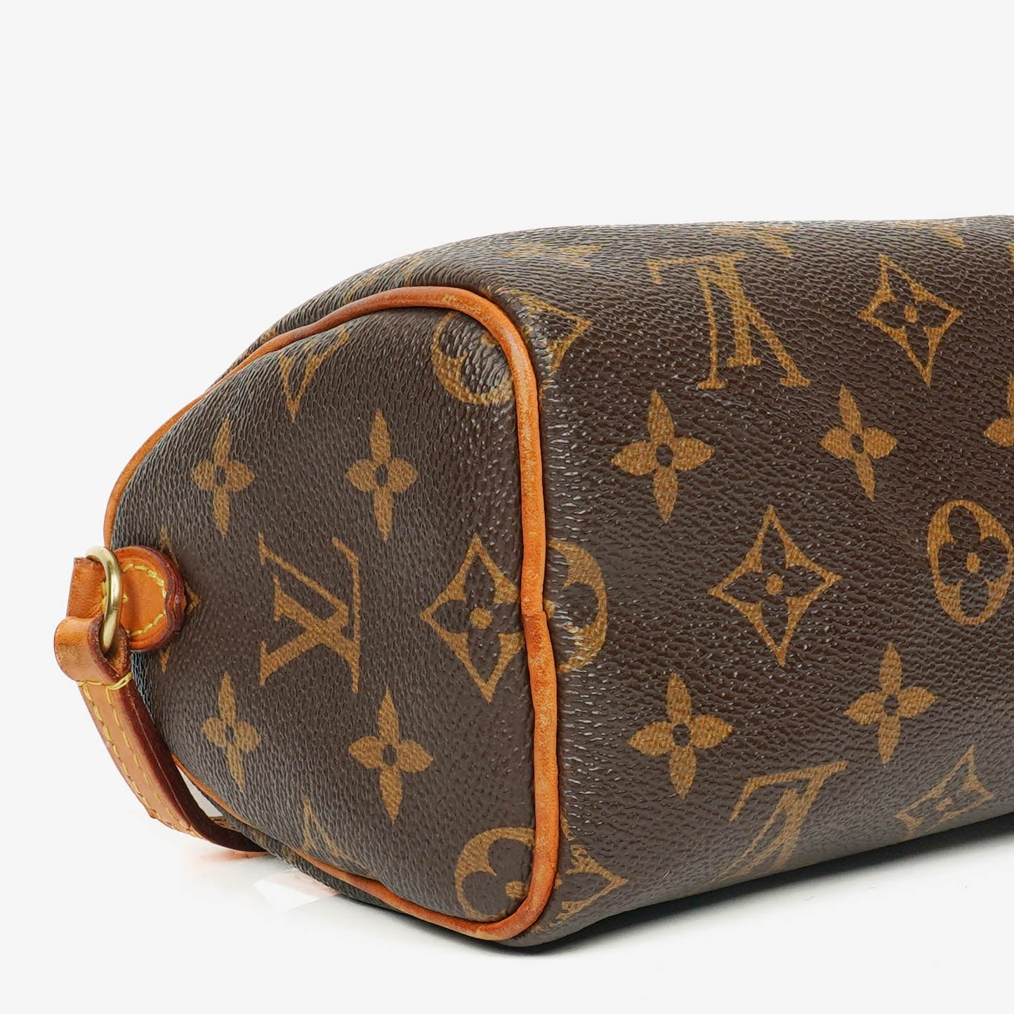 Louis Vuitton Nano Speedy Bandouliere Limited Edition World Tour Monogram Canvas Tasche