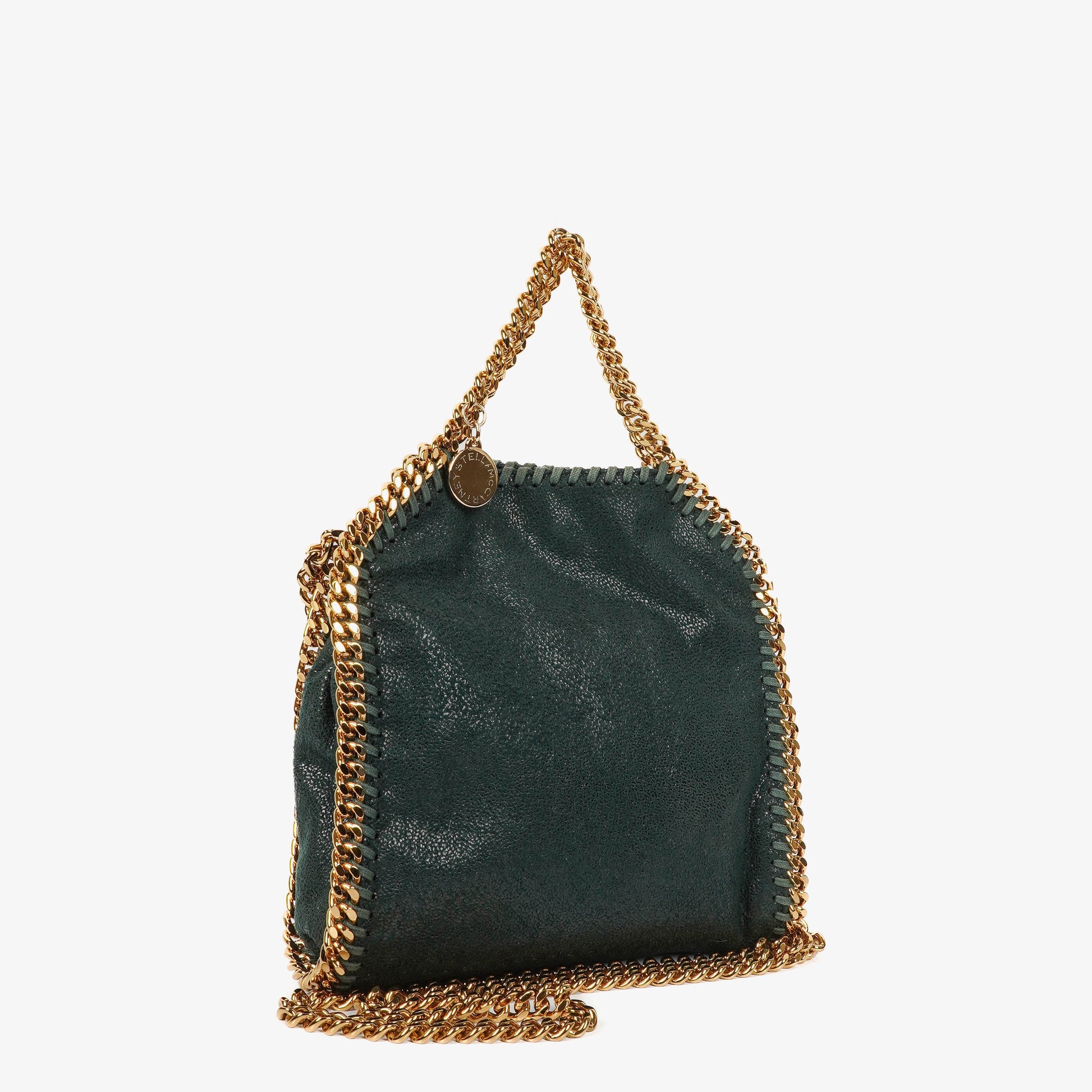 Stella McCartney Falabella Tiny Tote aus veganem Shaggy Deer
