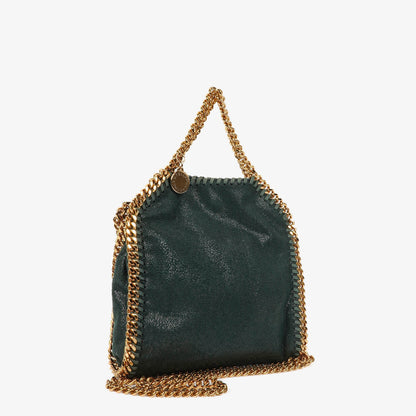 Stella McCartney Falabella Tiny Tote aus veganem Shaggy Deer