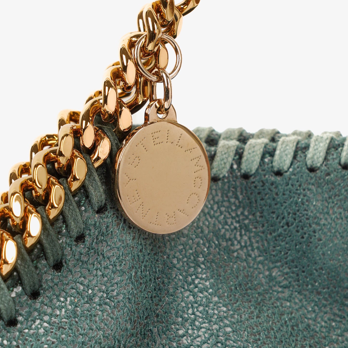 Stella McCartney Falabella Tiny Tote aus veganem Shaggy Deer