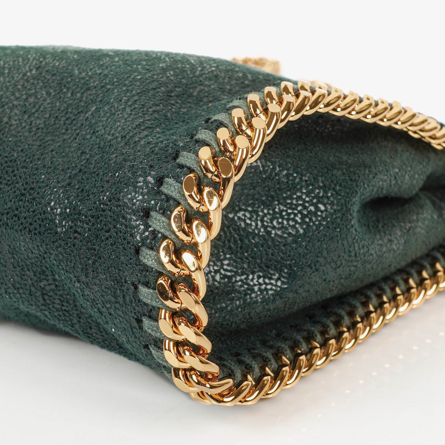 Stella McCartney Falabella Tiny Tote aus veganem Shaggy Deer