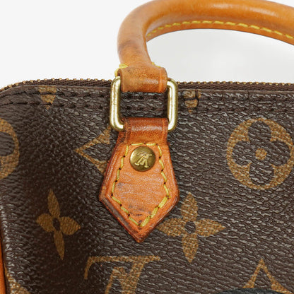 Louis Vuitton Nano Speedy Bandouliere Limited Edition World Tour Monogram Canvas Tasche