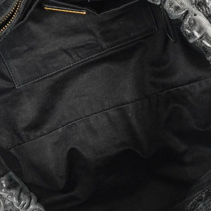 Miu Miu Vitello Satchel Tasche in Schwarz