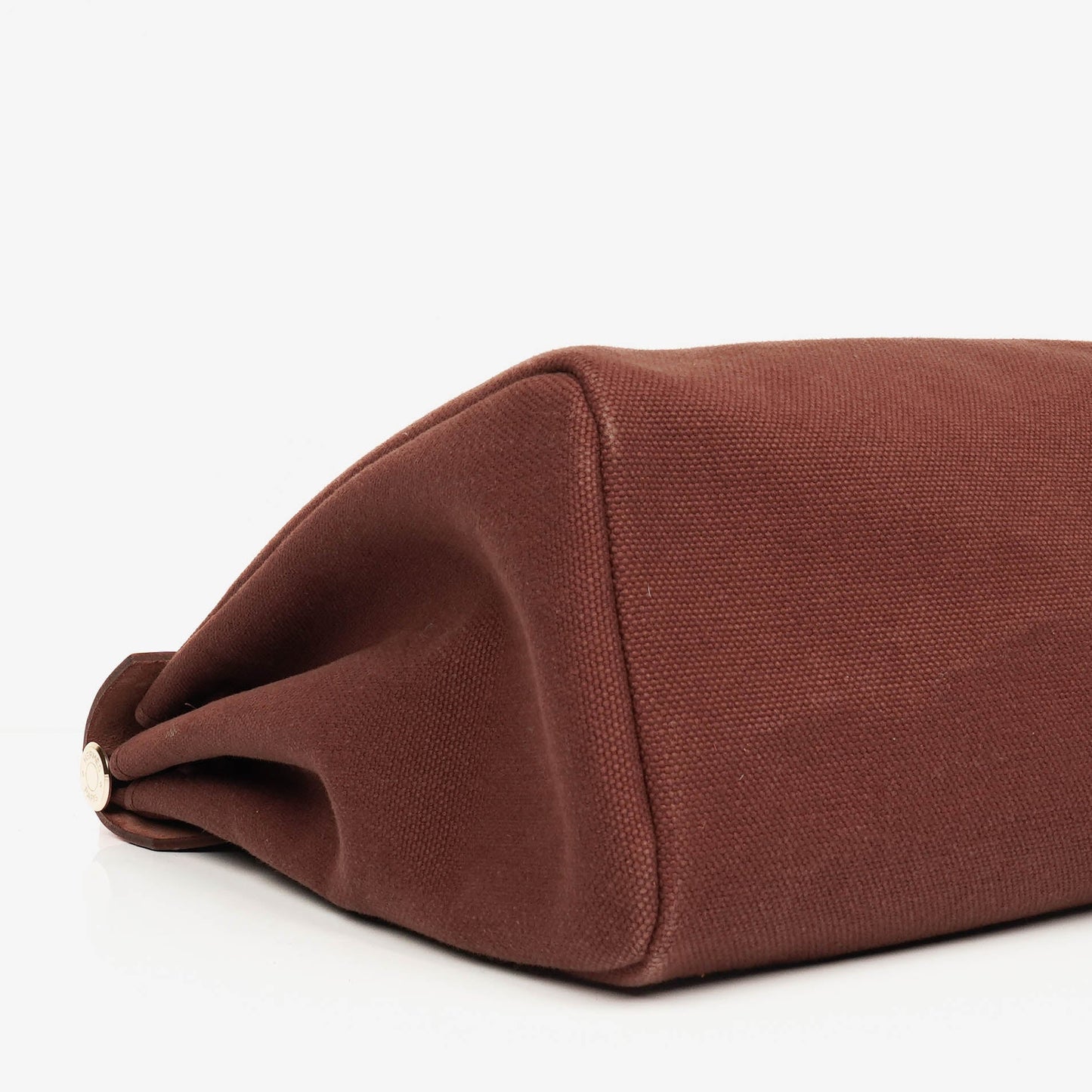 Hermès Herbag Toile Vache Hunter Havane MM 2-in-1 Tasche