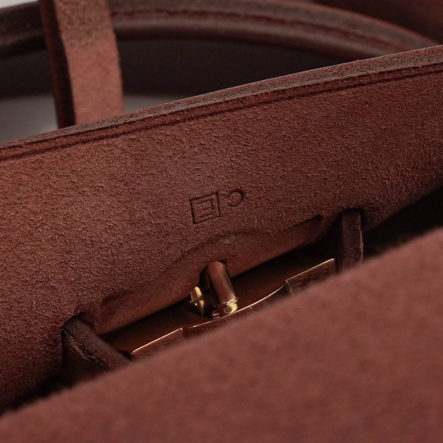 Hermès Herbag Toile Vache Hunter Havane MM 2-in-1 Tasche