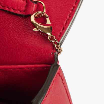 Fendi Vitello Century Opaco Nano Baguette Gürtel-Charm