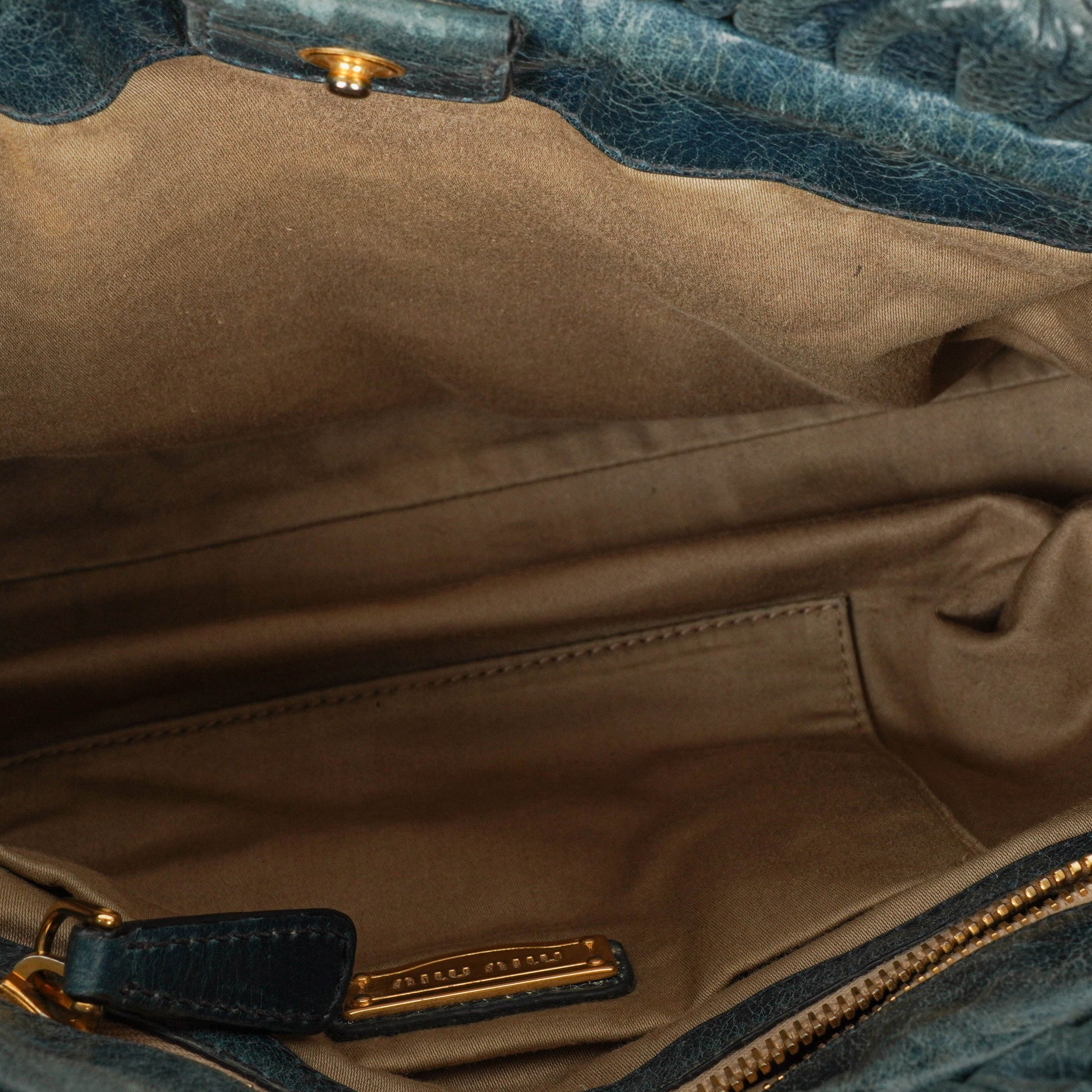 Miu Miu Satchel Tasche Vitello Lux