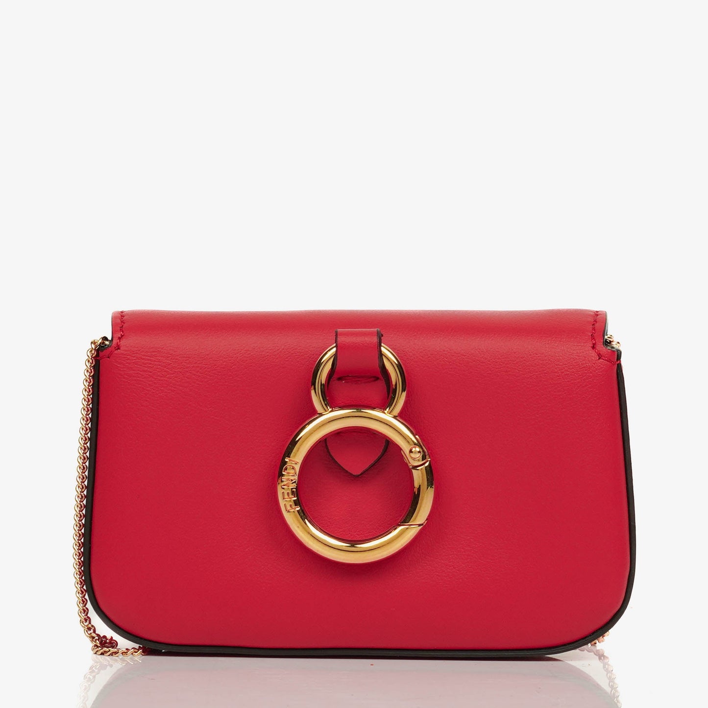 Fendi Vitello Century Opaco Nano Baguette Gürtel-Charm