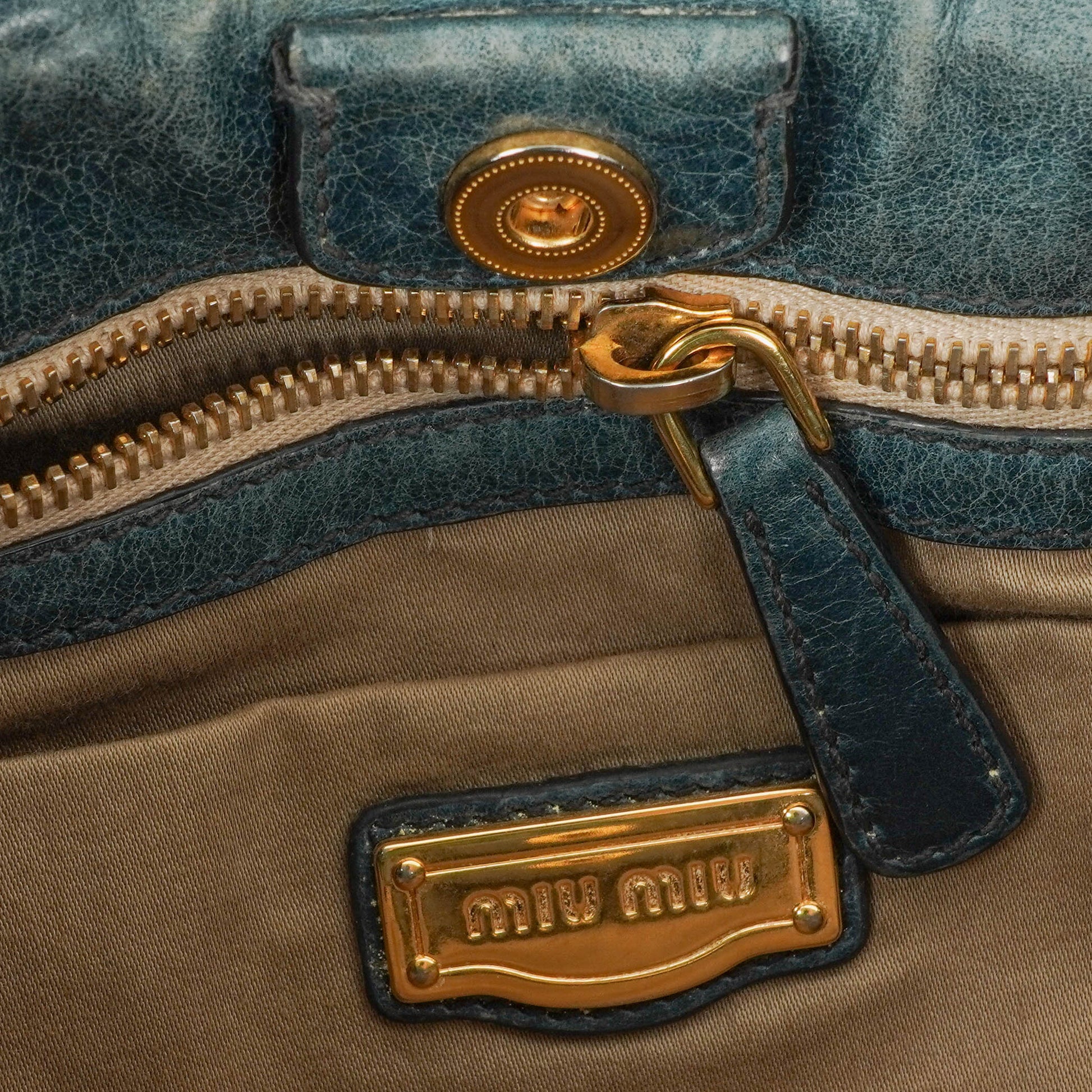 Miu Miu Satchel Tasche Vitello Lux