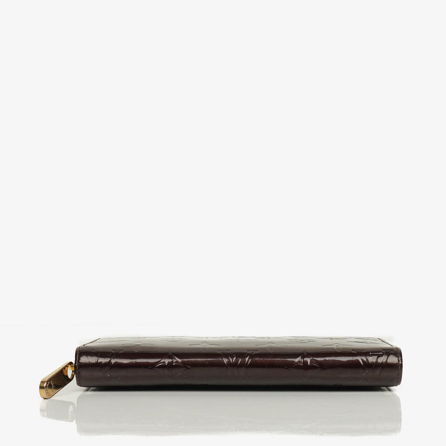 Louis Vuitton Amarante Vernis Zippy Portemonnaie