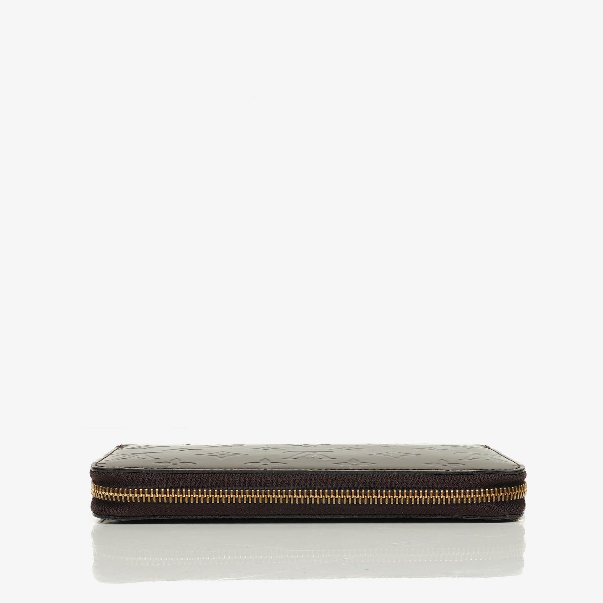 Louis Vuitton Amarante Vernis Zippy Portemonnaie