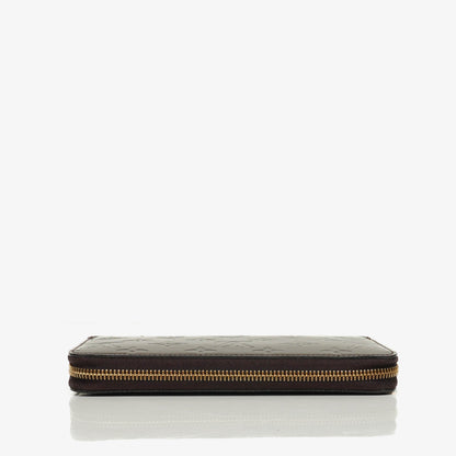 Louis Vuitton Amarante Vernis Zippy Portemonnaie