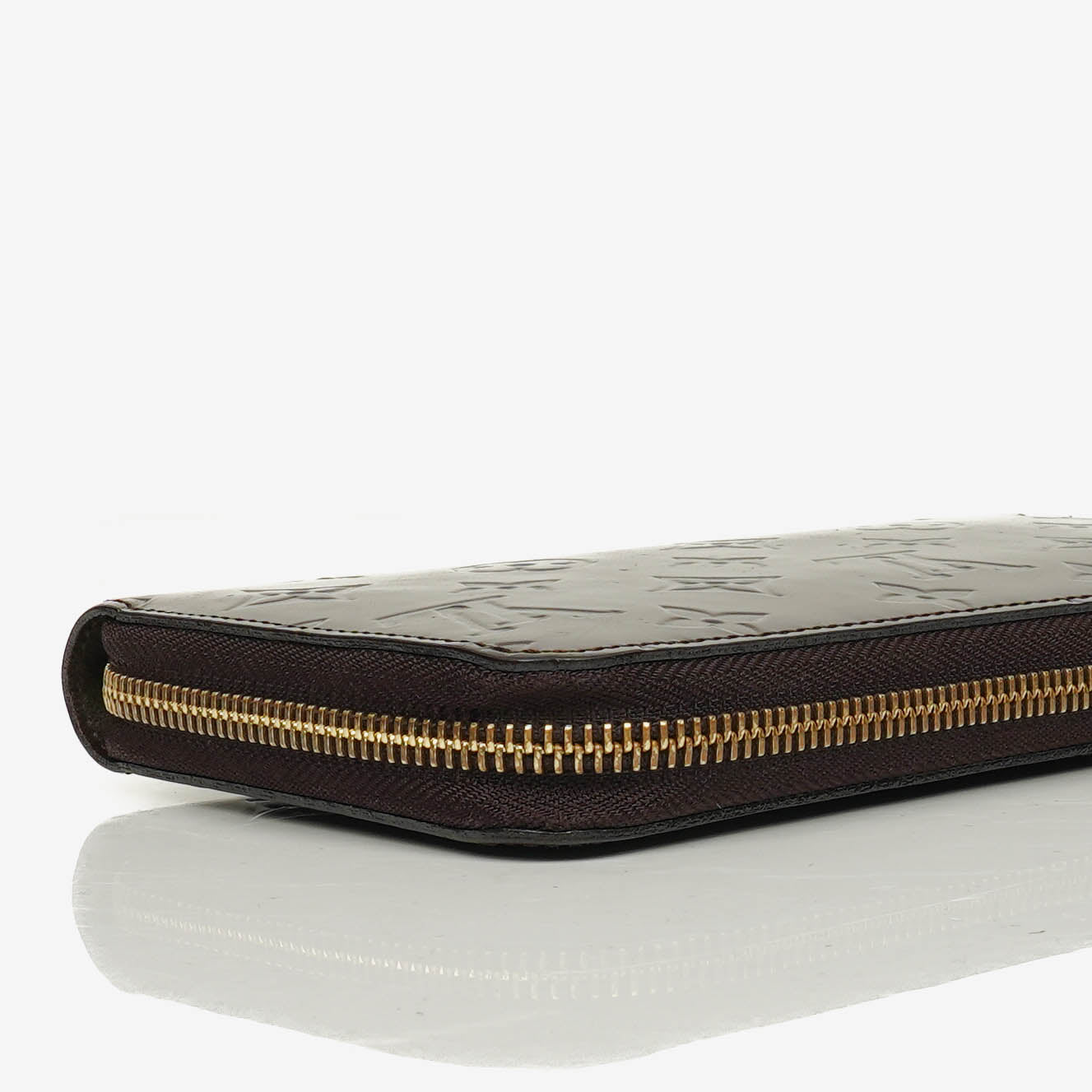 Louis Vuitton Amarante Vernis Zippy Portemonnaie