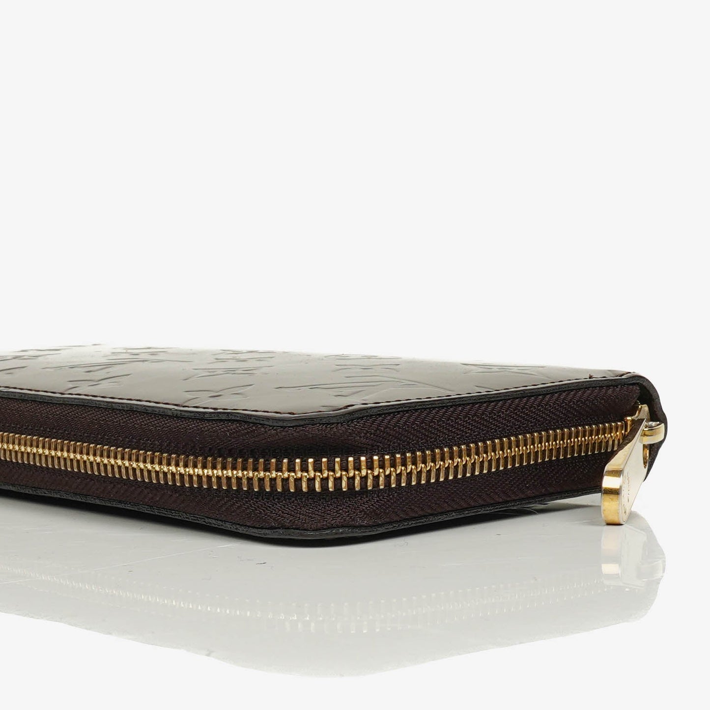Louis Vuitton Amarante Vernis Zippy Portemonnaie