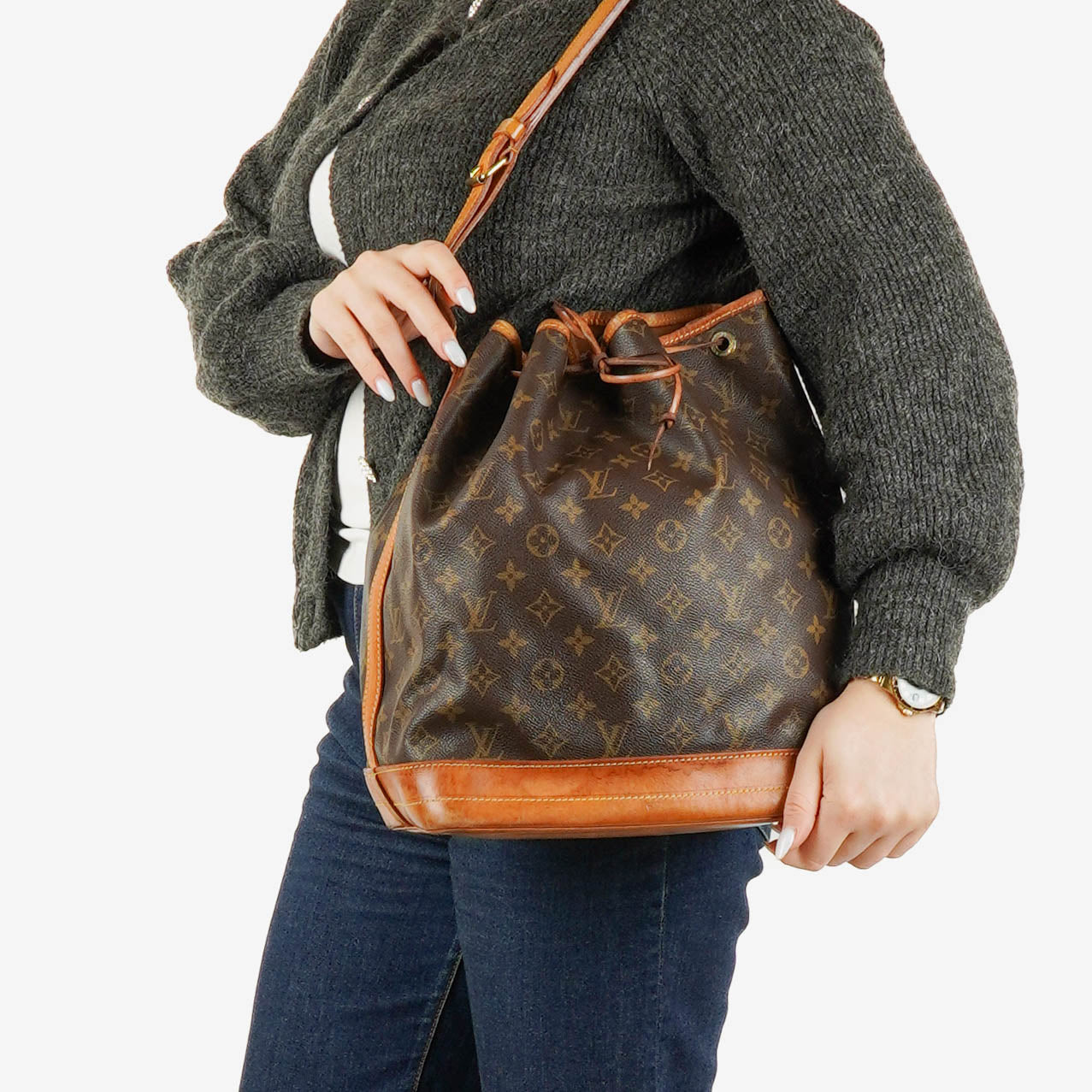 Louis Vuitton Noe GM Monogram Canvas Schultertasche