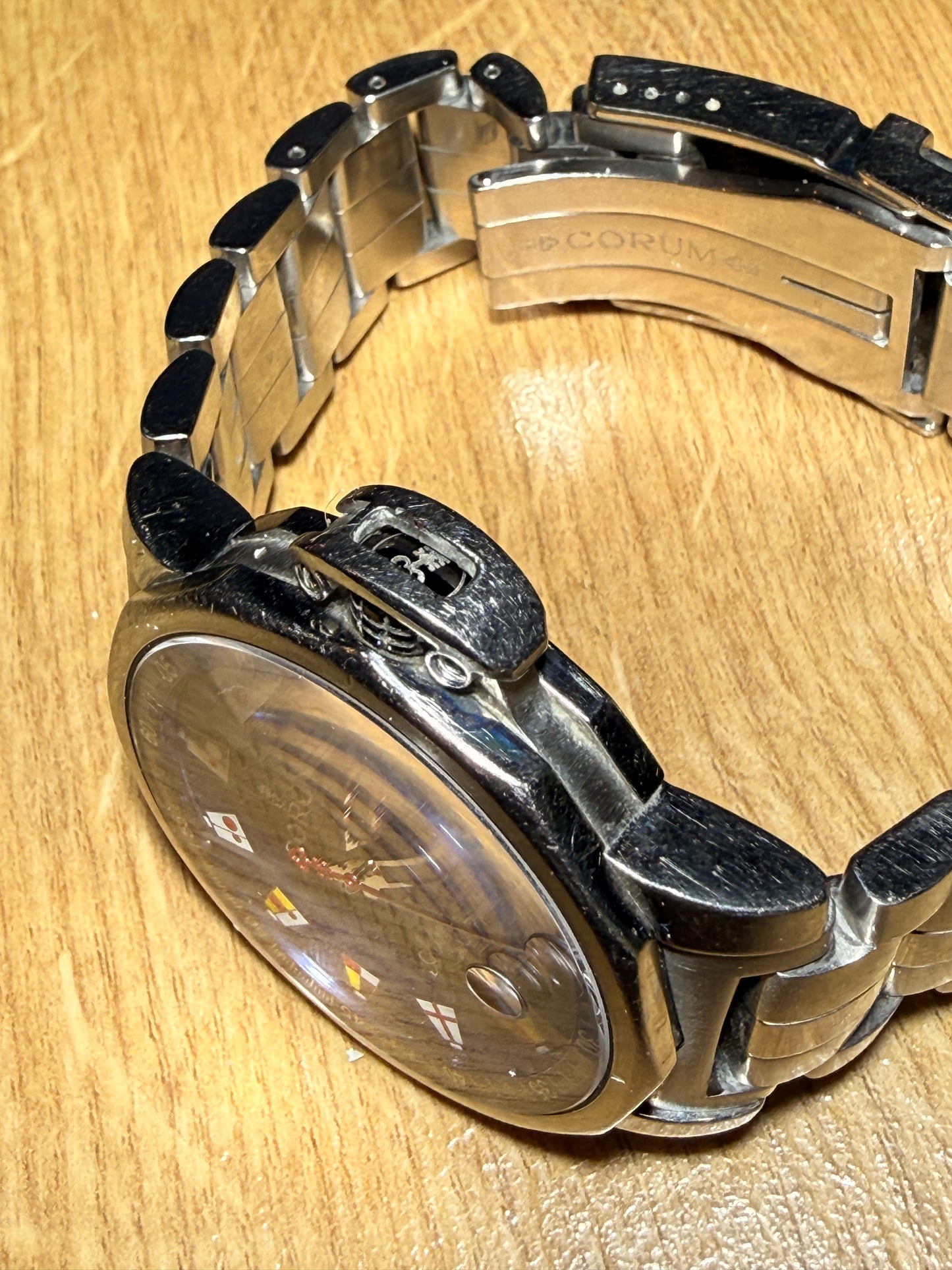Corum Admiral's Cup Automatik Herrenuhr Trophy Navy