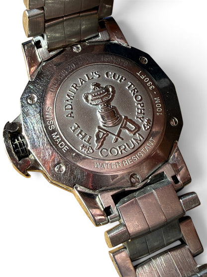 Corum Admiral's Cup Automatik Herrenuhr Trophy Navy