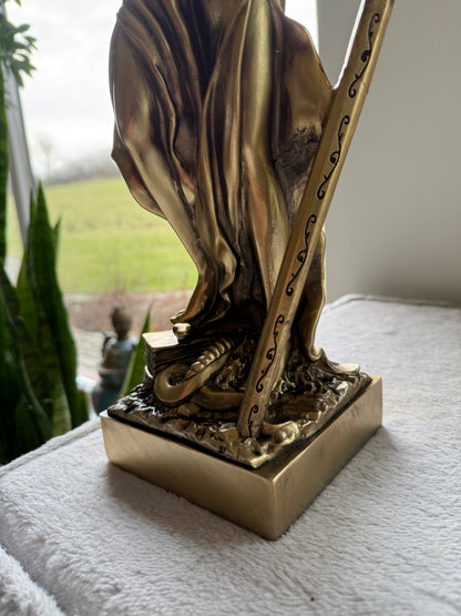 Ancient Greek Goddess Themis – Decorative Bronze Resin Statue